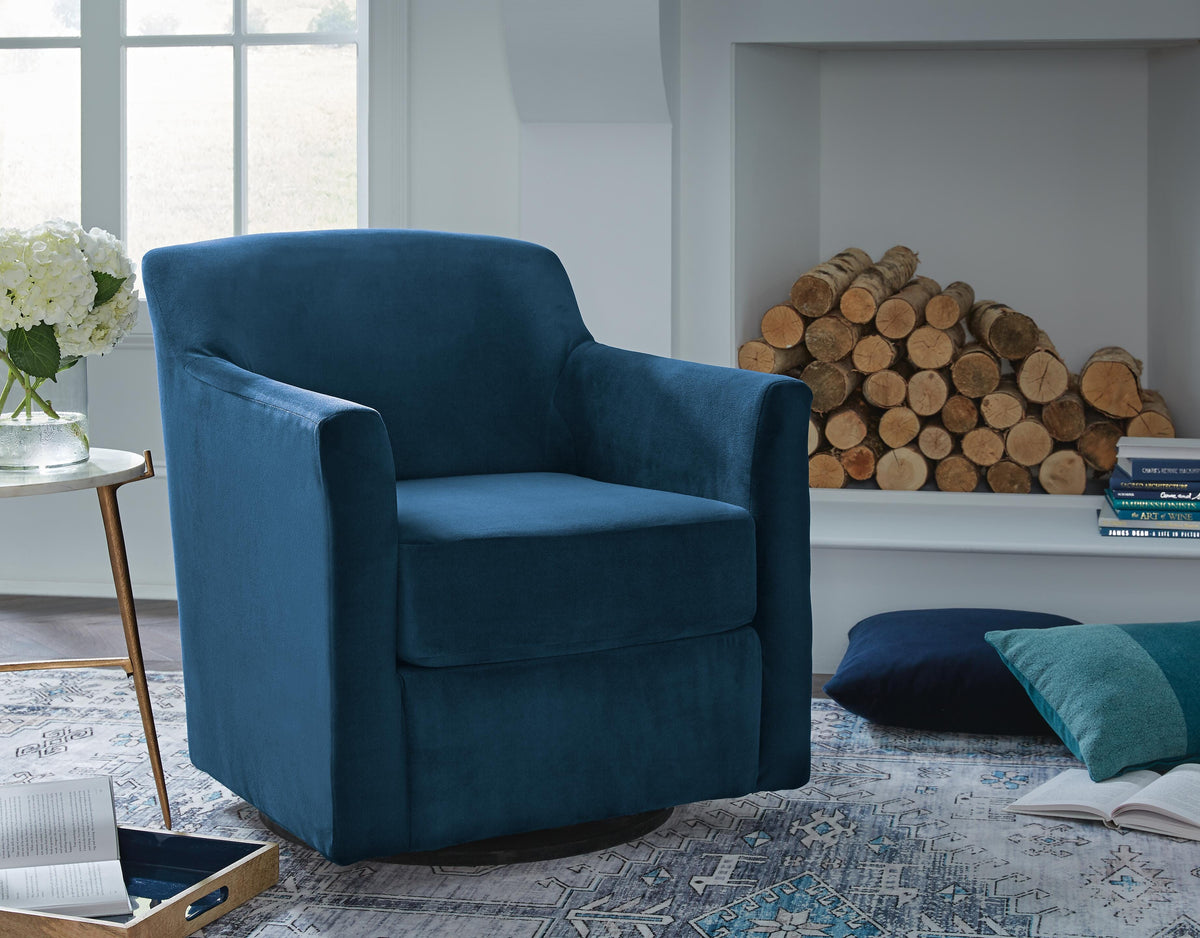 Bradney Swivel Accent Chair - Jack’s Furniture and More (Laredo, TX)