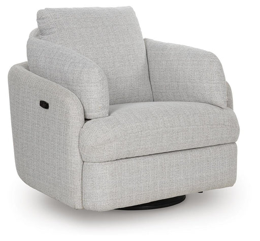 Alainmont Next-Gen Nuvella Swivel Power Recliner - Jack’s Furniture and More (Laredo, TX)
