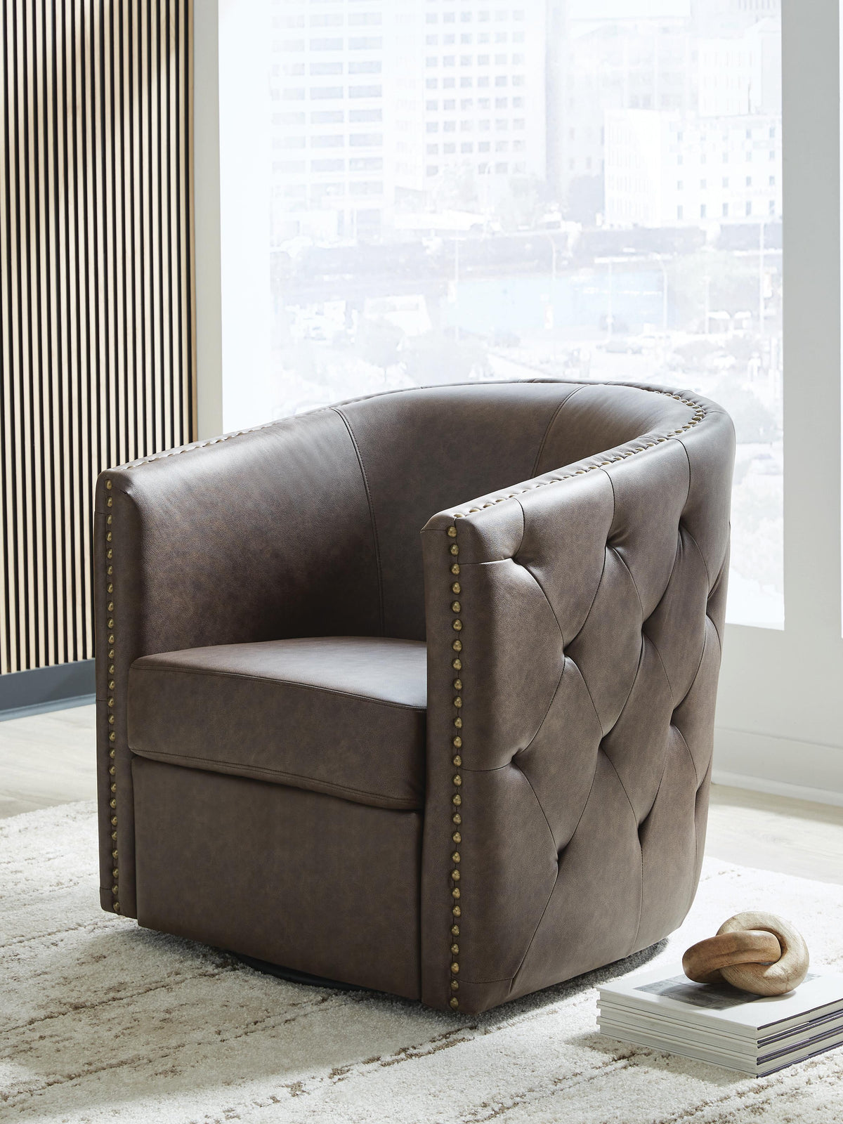 Brentlow Swivel Accent Chair - Jack’s Furniture and More (Laredo, TX)
