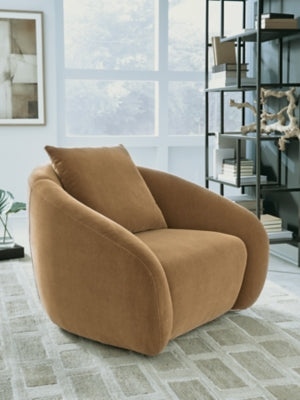 Yahya Swivel Accent Chair - Jack’s Furniture and More (Laredo, TX)
