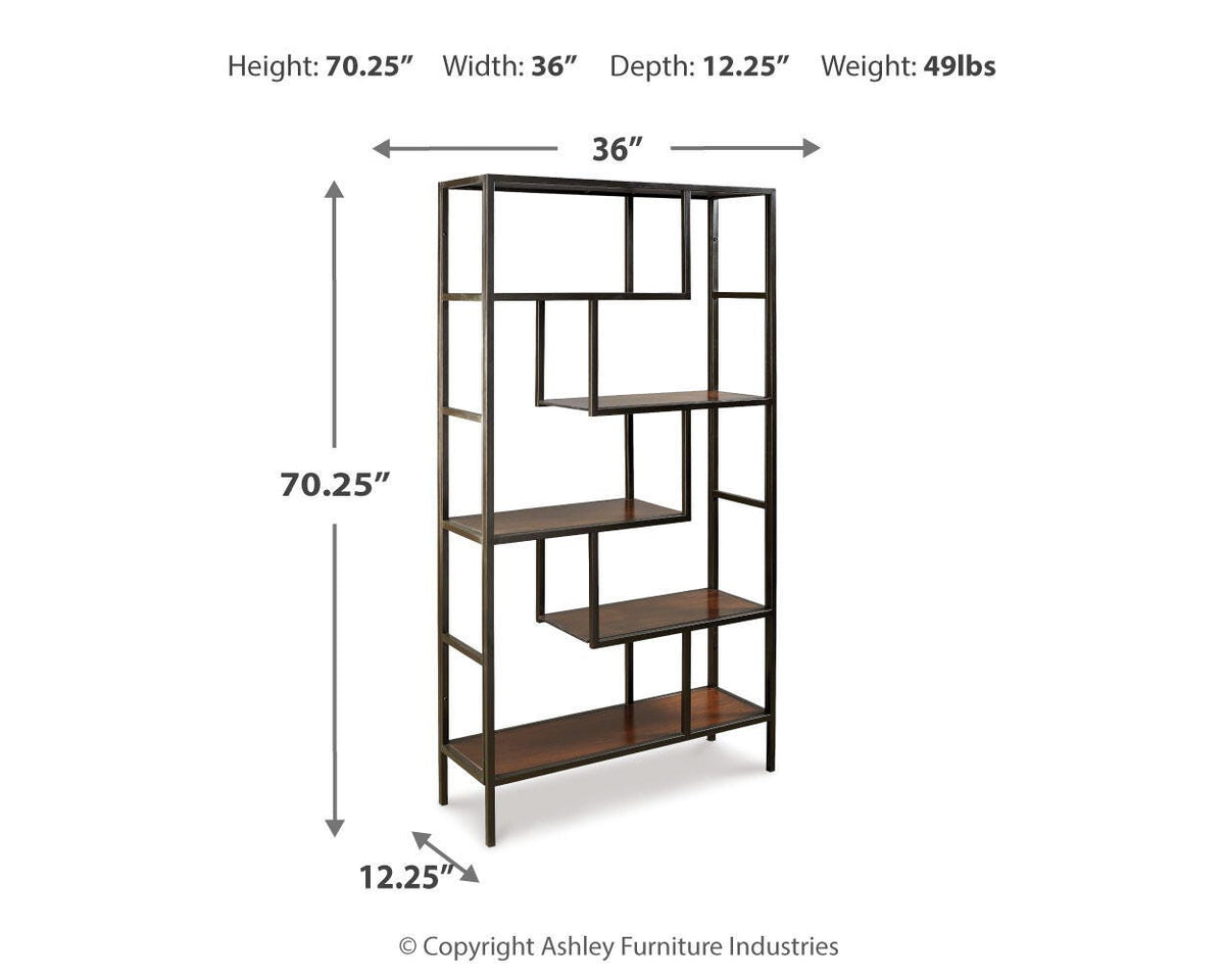 Frankwell Bookcase - Jack’s Furniture and More (Laredo, TX)