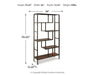 Frankwell Bookcase - Jack’s Furniture and More (Laredo, TX)
