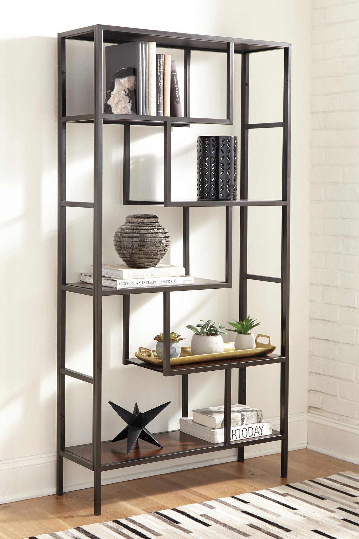 Frankwell Bookcase - Jack’s Furniture and More (Laredo, TX)