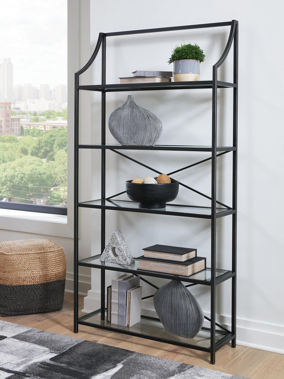 Dakerwell 72" Bookcase - Jack’s Furniture and More (Laredo, TX)