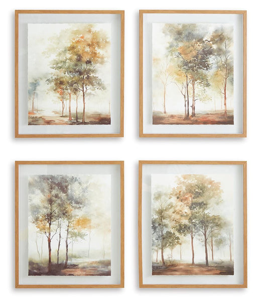 Bryneford Wall Art (Set of 4) - Jack’s Furniture and More (Laredo, TX)