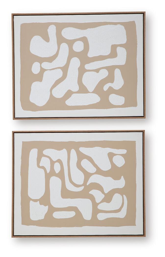Waldett Wall Art (Set of 2) - Jack’s Furniture and More (Laredo, TX)
