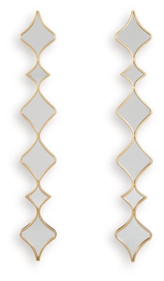 Harriswood Accent Mirror Set (Set of 2) - Jack’s Furniture and More (Laredo, TX)