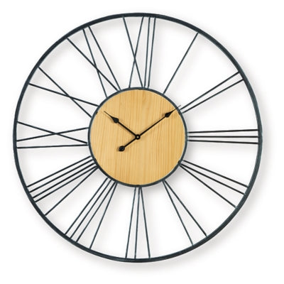 Brockett Wall Clock - Jack’s Furniture and More (Laredo, TX)