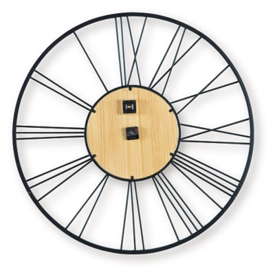 Brockett Wall Clock - Jack’s Furniture and More (Laredo, TX)