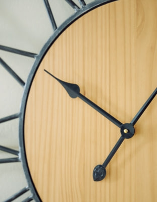 Brockett Wall Clock - Jack’s Furniture and More (Laredo, TX)
