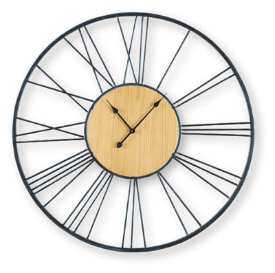 Brockett Wall Clock - Jack’s Furniture and More (Laredo, TX)