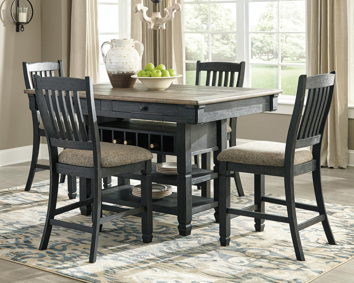 Tyler Creek Counter Height Dining Set - Jack’s Furniture and More (Laredo, TX)