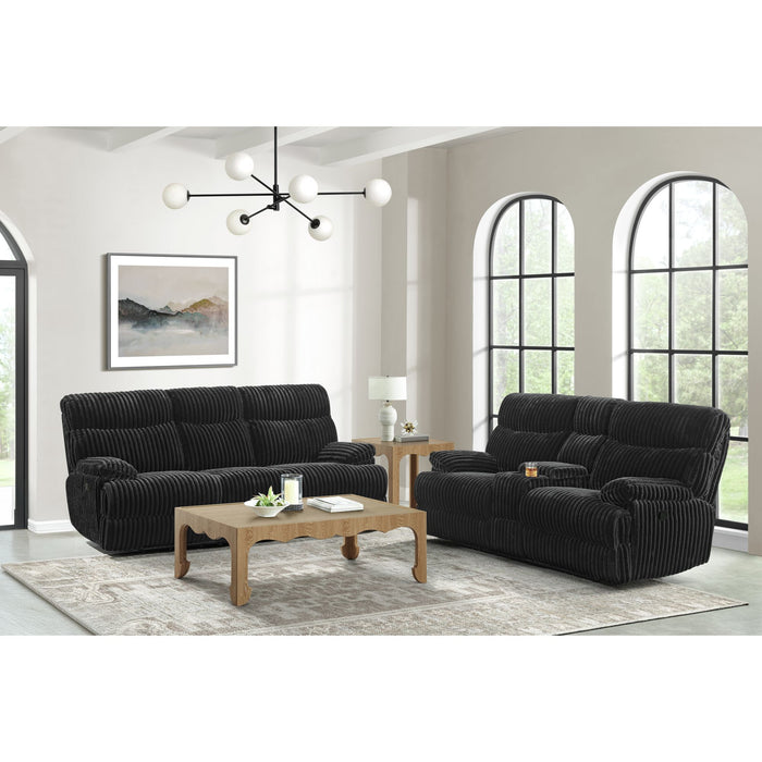 Admiral Motion Sofa in Masis Black - Jack’s Furniture and More (Laredo, TX)