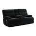 Admiral 3PC Living Room Set in Masis Black-Sofa, Loveseat & Recliner - Jack’s Furniture and More (Laredo, TX)