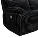 Admiral Motion Loveseat with Console in Masis Black - Jack’s Furniture and More (Laredo, TX)