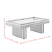 Ajax Billard Table SSG-102505 Billard Table - Jack’s Furniture and More (Laredo, TX)