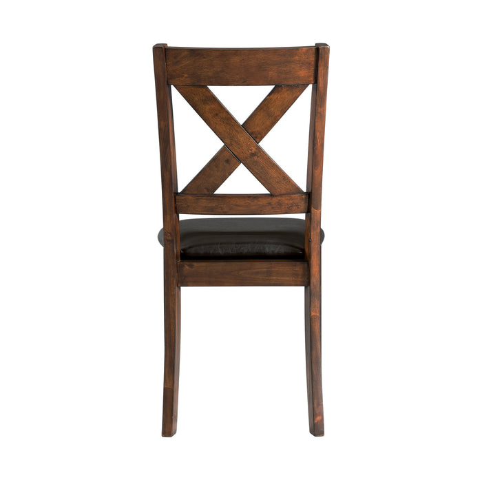 Alex Dining Side Chair Espresso (2 PER PACK) - Jack’s Furniture and More (Laredo, TX)