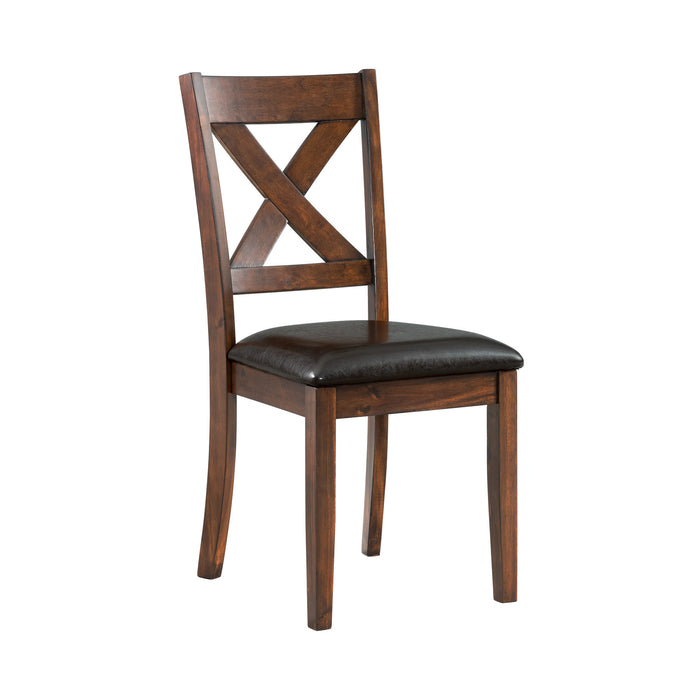 Alex Dining Side Chair Espresso (2 PER PACK) - Jack’s Furniture and More (Laredo, TX)