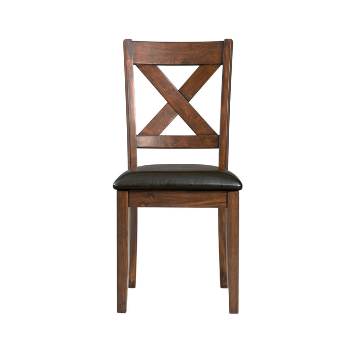 Alex Dining Side Chair Espresso (2 PER PACK) - Jack’s Furniture and More (Laredo, TX)