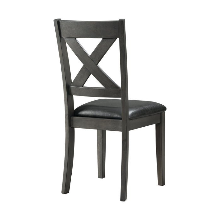 Alex Dining Side Chair Grey (2 PER PACK) - Jack’s Furniture and More (Laredo, TX)