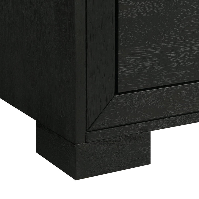Allan 6-Drawer Dresser in Black - Jack’s Furniture and More (Laredo, TX)