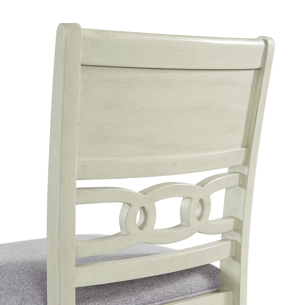 Amherst Counter Side Chair W/Fabric Cushion White Finish (2 Per Pack)