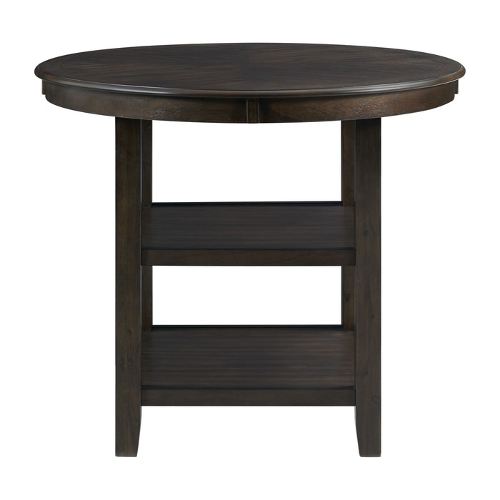 Amherst Counter Table w/Wood Leg Dark Finish - Jack’s Furniture and More (Laredo, TX)