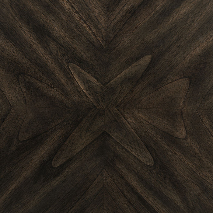 Amherst Standard Height 5PC Dining Set-Table and Four Faux Leather Side Chairs in Walnut - Jack’s Furniture and More (Laredo, TX)