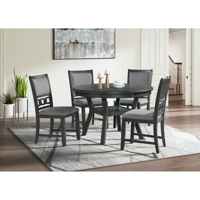 Amherst Dining Table w/Wood Leg Grey Finish - Jack’s Furniture and More (Laredo, TX)