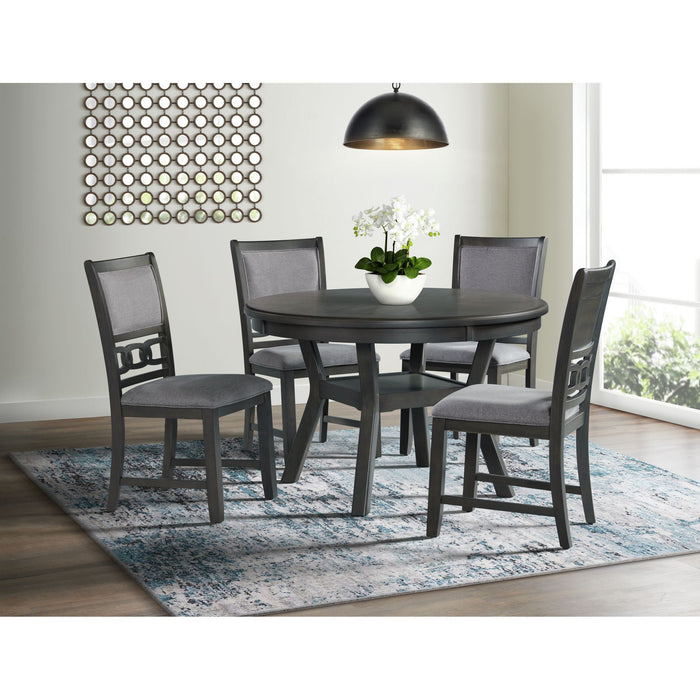 Amherst 5PC Dining Set in Grey-Table & Four Chairs - Jack’s Furniture and More (Laredo, TX)