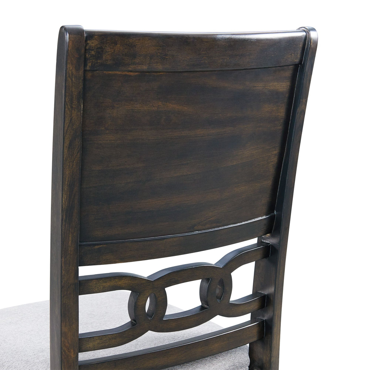 Amherst Dining Side Chair W/Fabric Cushion Dark Finish (2 Per Pack)