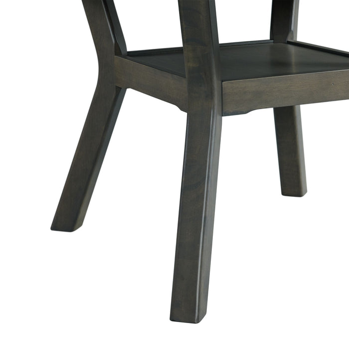 Amherst 5PC Dining Set in Grey-Table & Four Chairs - Jack’s Furniture and More (Laredo, TX)