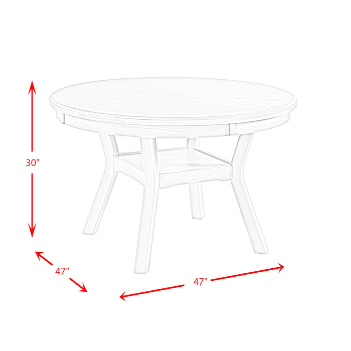Amherst Standard Height Dining Set-Table and Four Side Chairs - Jack’s Furniture and More (Laredo, TX)