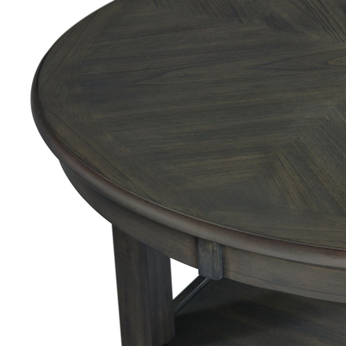 Amherst Dining Table w/Wood Leg Grey Finish - Jack’s Furniture and More (Laredo, TX)
