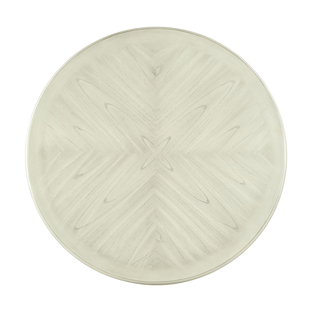 Amherst Dining Table w/Wood Leg White Finish