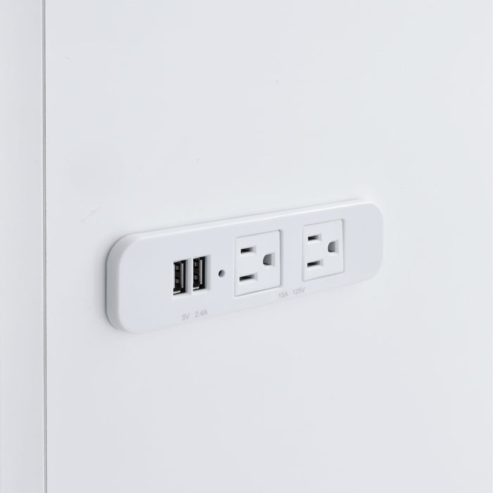 Amia Complete Dressing Table with Lightbulbs - Jack’s Furniture and More (Laredo, TX)