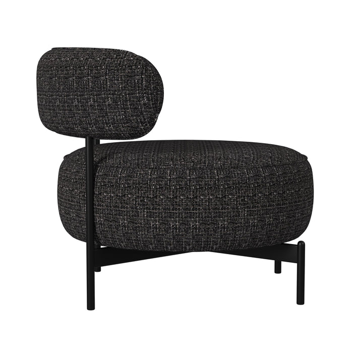 Antonia Swivel Chair in Heron Black - Jack’s Furniture and More (Laredo, TX)