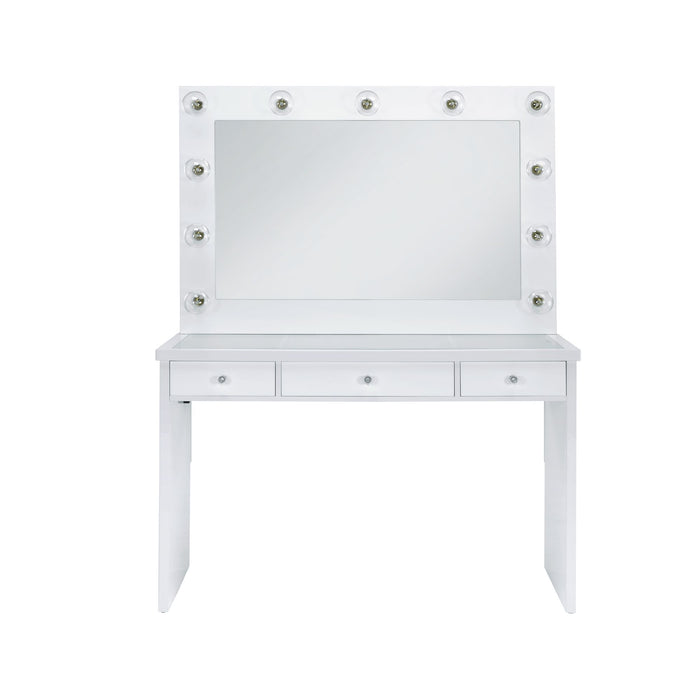 Ariana Complete Dressing Table with Lightbulbs - Jack’s Furniture and More (Laredo, TX)