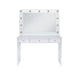 Ariana Complete Dressing Table with Lightbulbs - Jack’s Furniture and More (Laredo, TX)