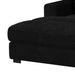 Arizona 7PC Sectional Set with LHF Chaise in Steno Black - Jack’s Furniture and More (Laredo, TX)