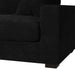 Arizona 6PC Sectional Set with LHF Chaise in Steno Black - Jack’s Furniture and More (Laredo, TX)