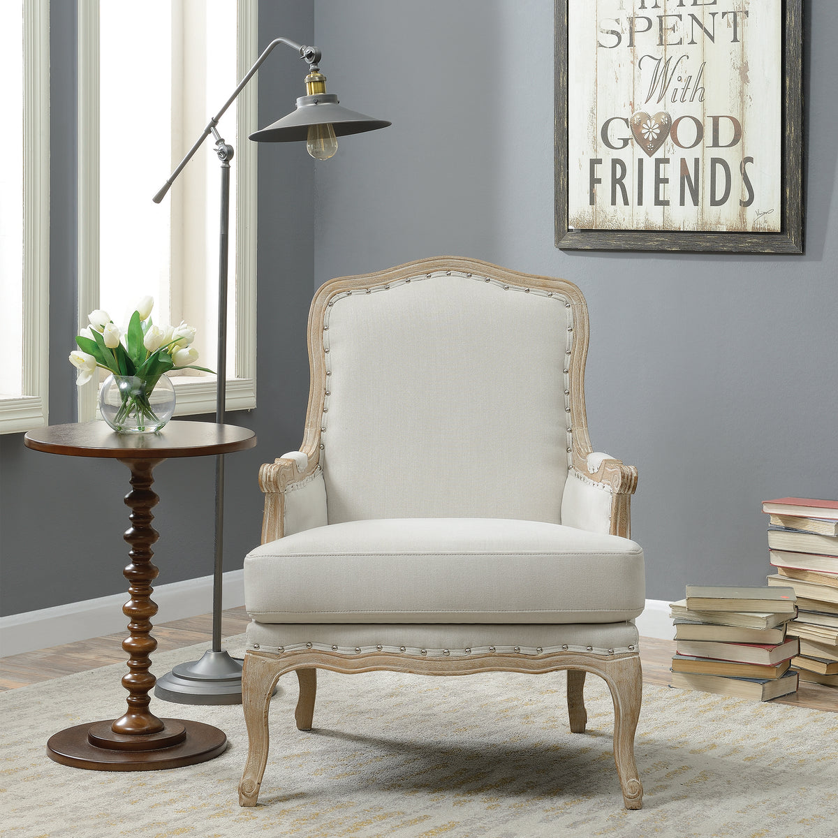 Artesia 1725 ARM Chair Midtown Taupe STA3 packaging - Jack’s Furniture and More (Laredo, TX)