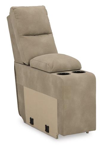 Next-Gen DuraPella Power Reclining Sectional Loveseat with Console - Jack’s Furniture and More (Laredo, TX)