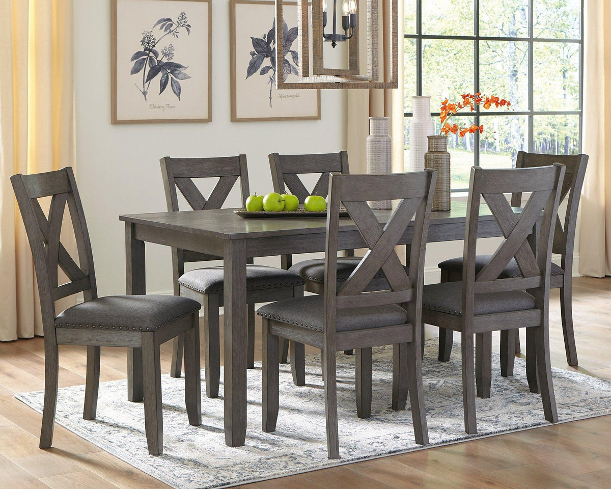 Caitbrook Dining Table and Chairs (Set of 7) - Jack’s Furniture and More (Laredo, TX)