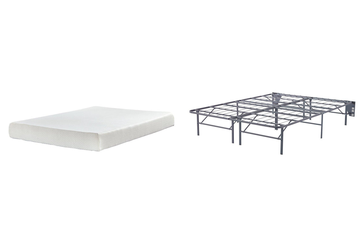 Chime 8 Inch Memory Foam Mattress Set - Jack’s Furniture and More (Laredo, TX)