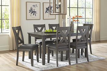 Caitbrook Dining Table and Chairs (Set of 7) - Jack’s Furniture and More (Laredo, TX)