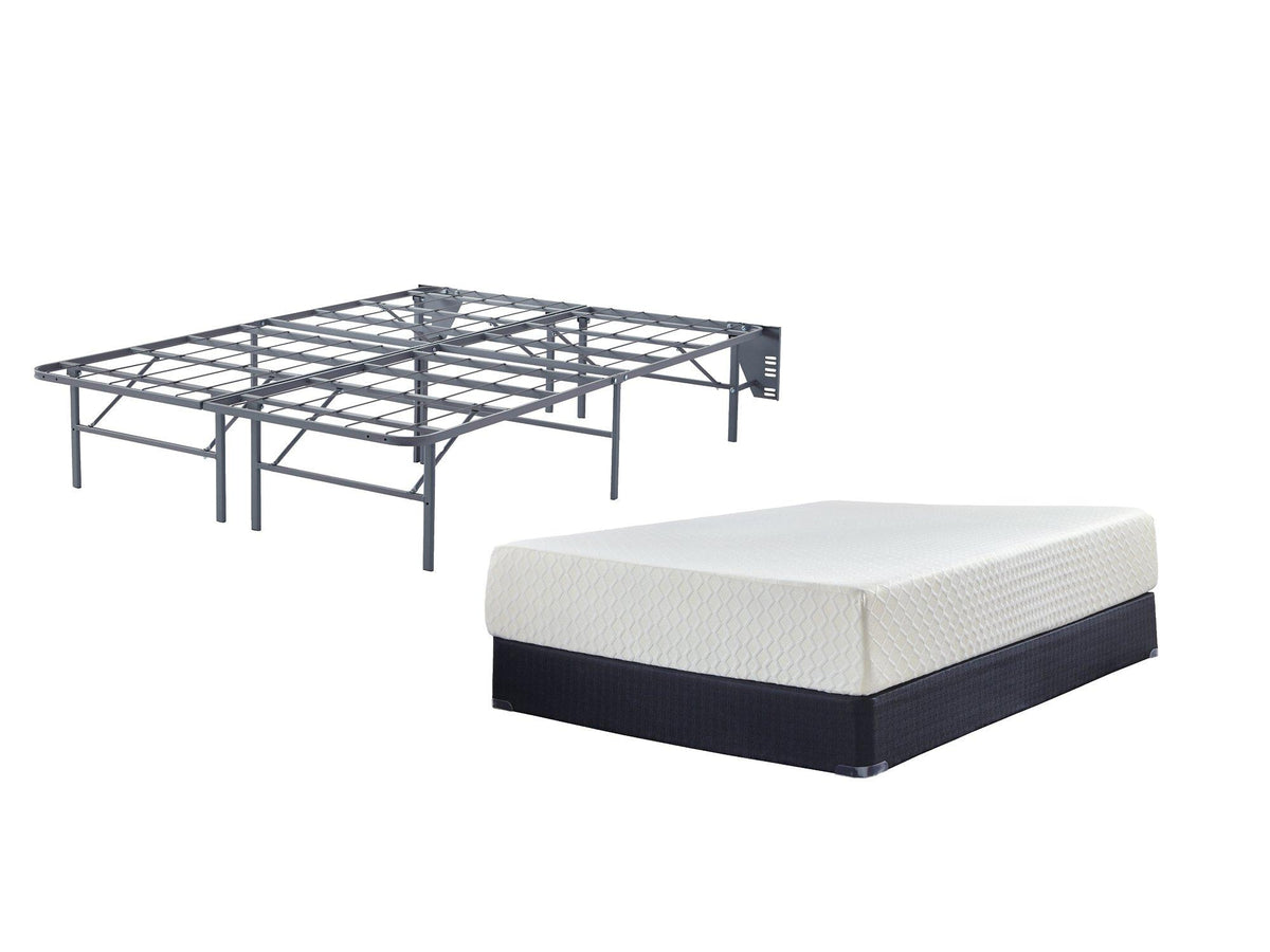 Chime 12 Inch Memory Foam Mattress Set - Jack’s Furniture and More (Laredo, TX)