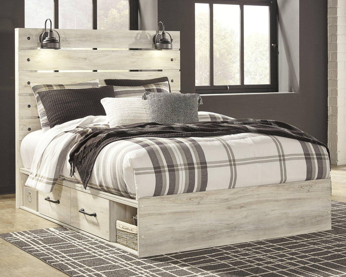 Cambeck Bed with 2 Storage Drawers - Jack’s Furniture and More (Laredo, TX)