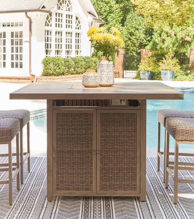 Walton Bridge Outdoor Dining Set - Jack’s Furniture and More (Laredo, TX)