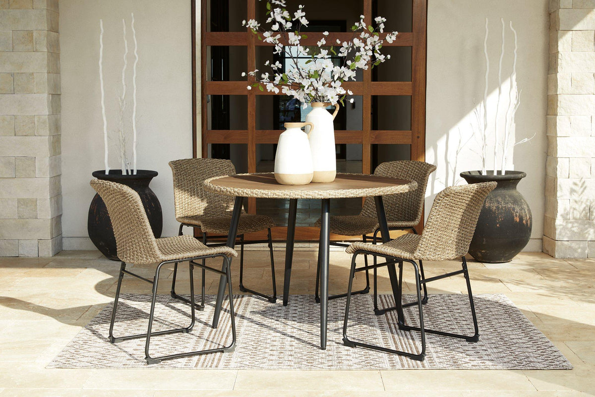 Amaris Outdoor Dining Set - Jack’s Furniture and More (Laredo, TX)